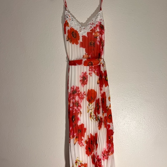 Premier Amour Dress Maxi Full-Length Floral Size 8 - Picture 13 of 15